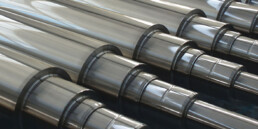 working steel rolls
